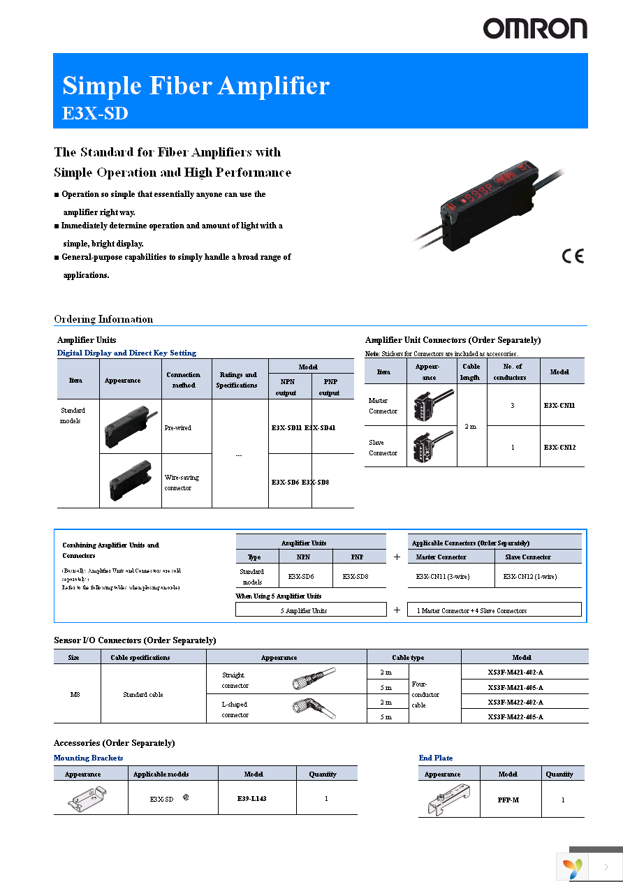 E3X-SD11 2M Page 1